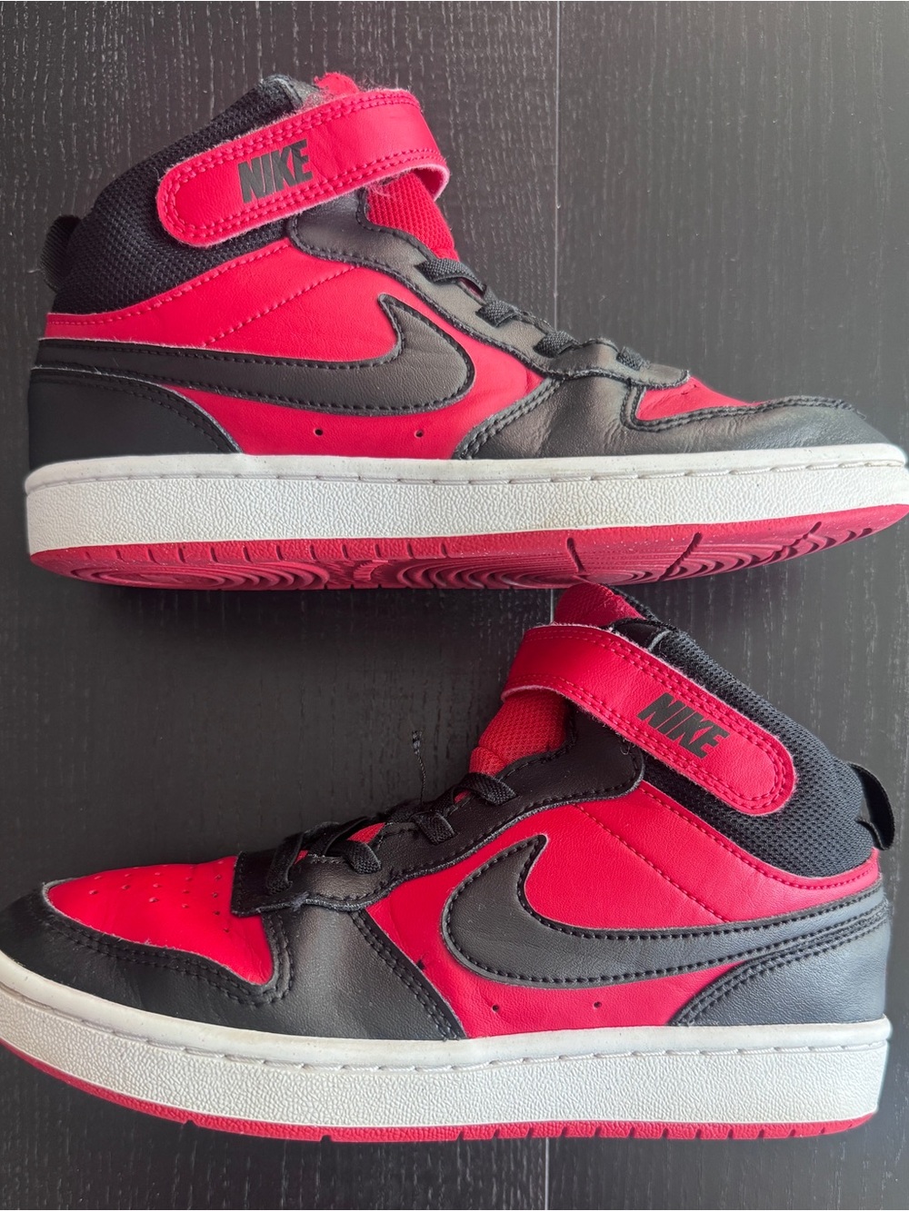 Nike Kids' Court Borough Mid 2 Sneakers 2.5Y